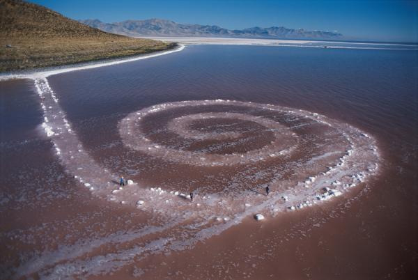 Robert Smithson "Spiral Jetty"
