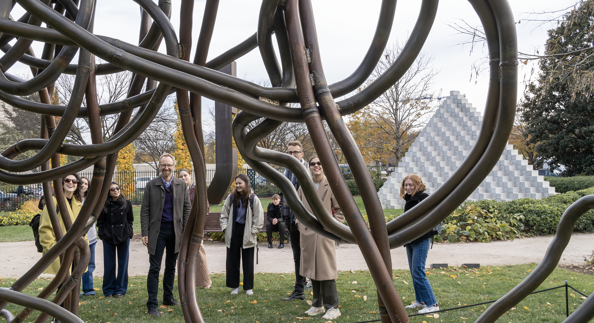 Michael Lapthorn Sculpture Garden Nov 2023