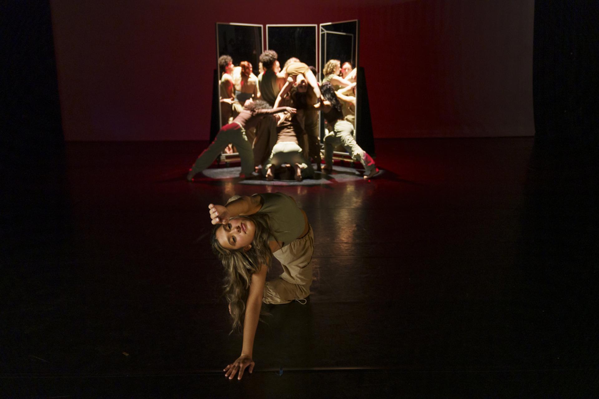 Dance Concert Spring 2024. Students of dance grace the stage of the Betts Theatre. Photographer: Florence Shen (Photojournalism '26). Date: 12/06/2023