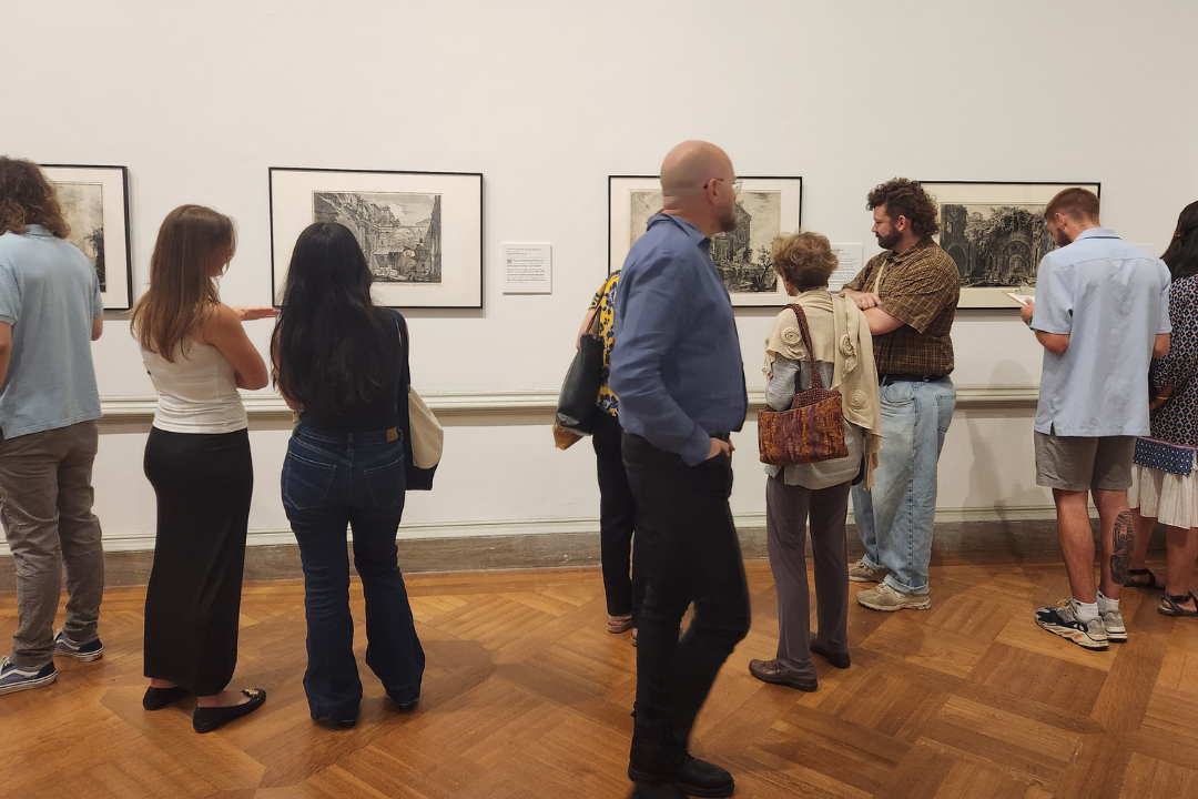 Piranesi’s Rome at the Luther W. Brady Art Gallery