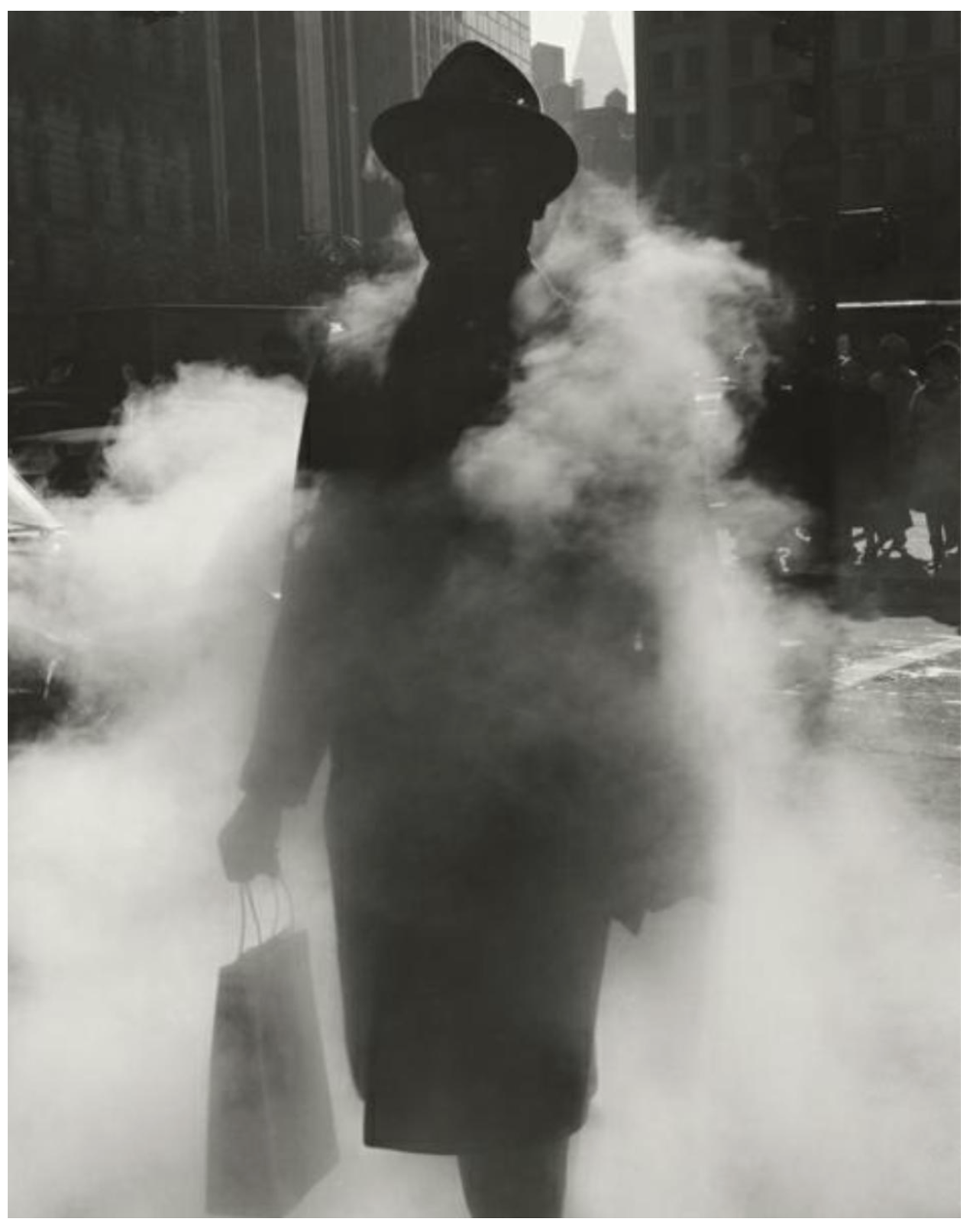 Man in Steam, New York City Arthur Tress, 1968 