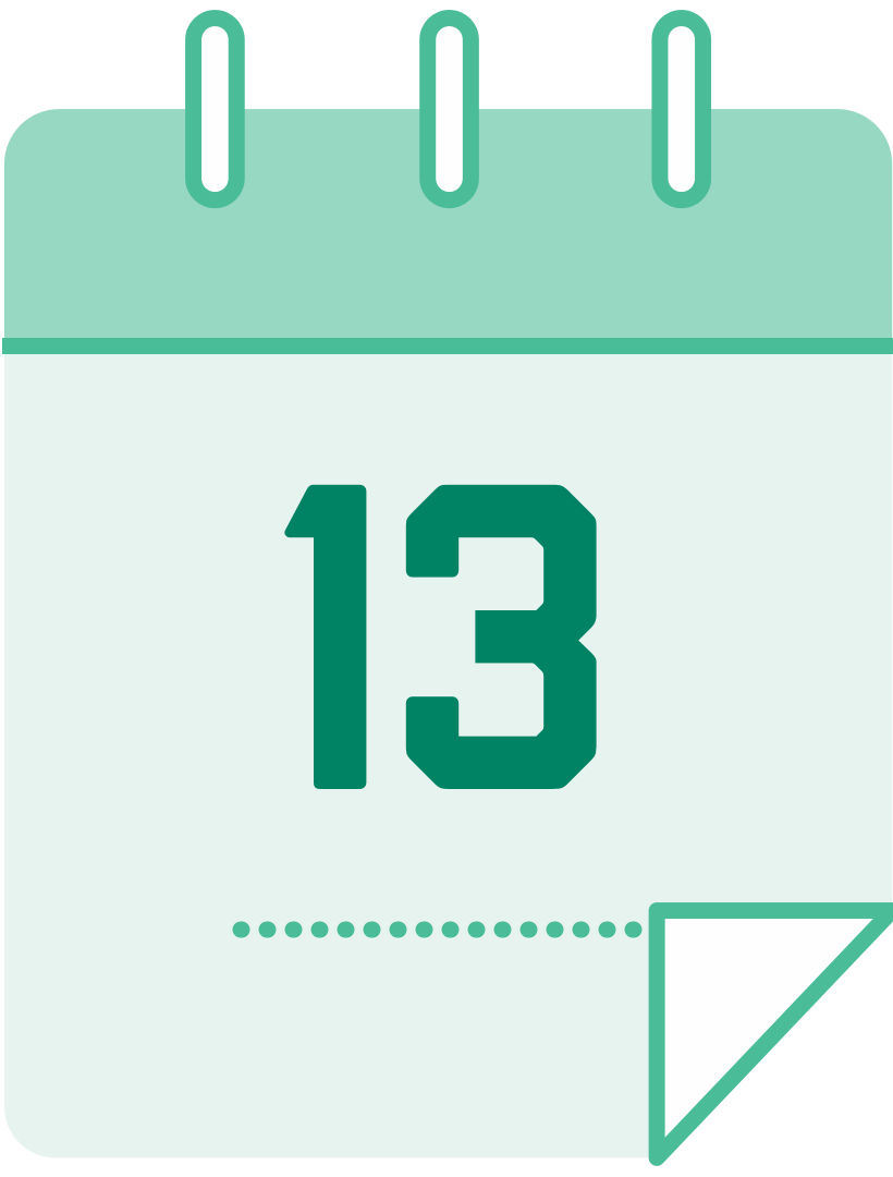 calendar icon with the number 15