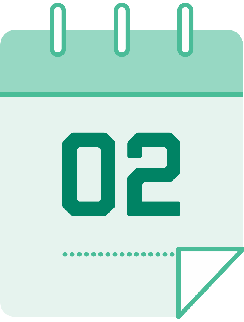 calendar icon with the number 7