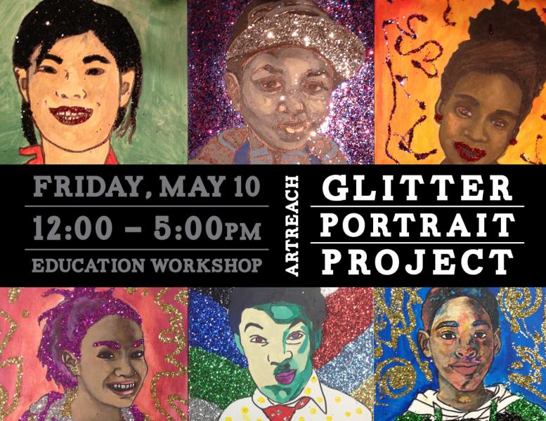 Promo for Glitter Portraits Event