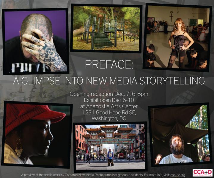 Promo image for new media storytelling