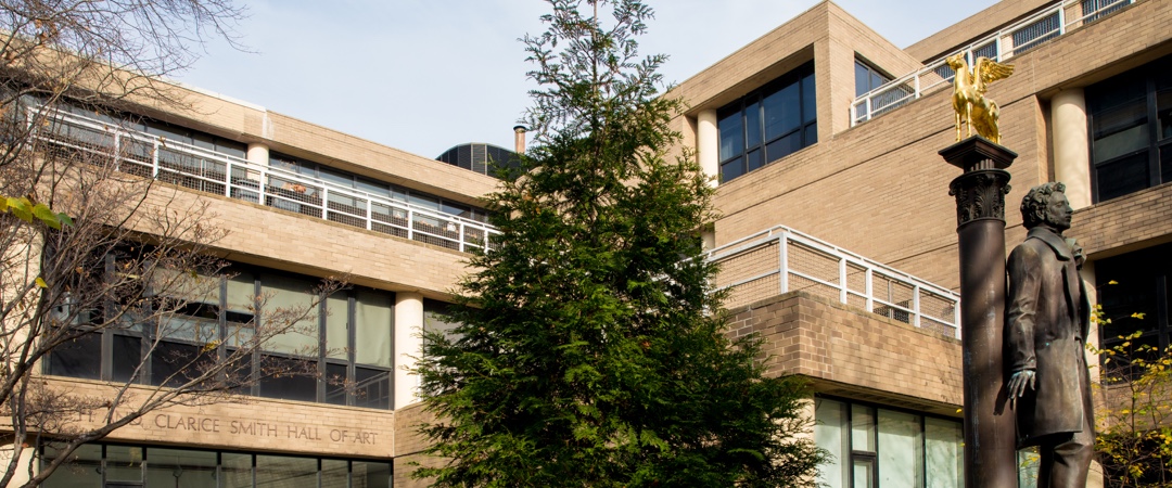 Front face of the Smith Hall of Art