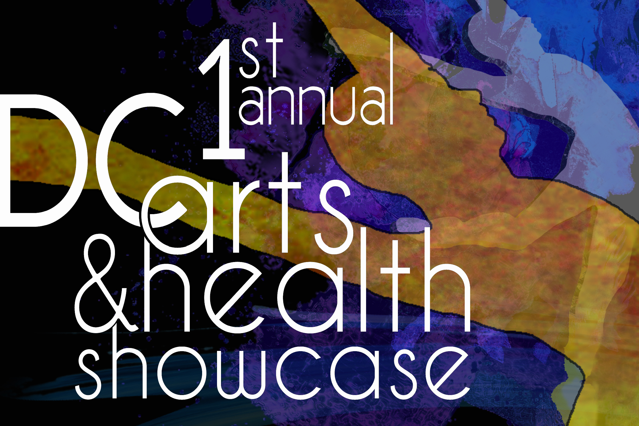 Arts and Health Showcase poster