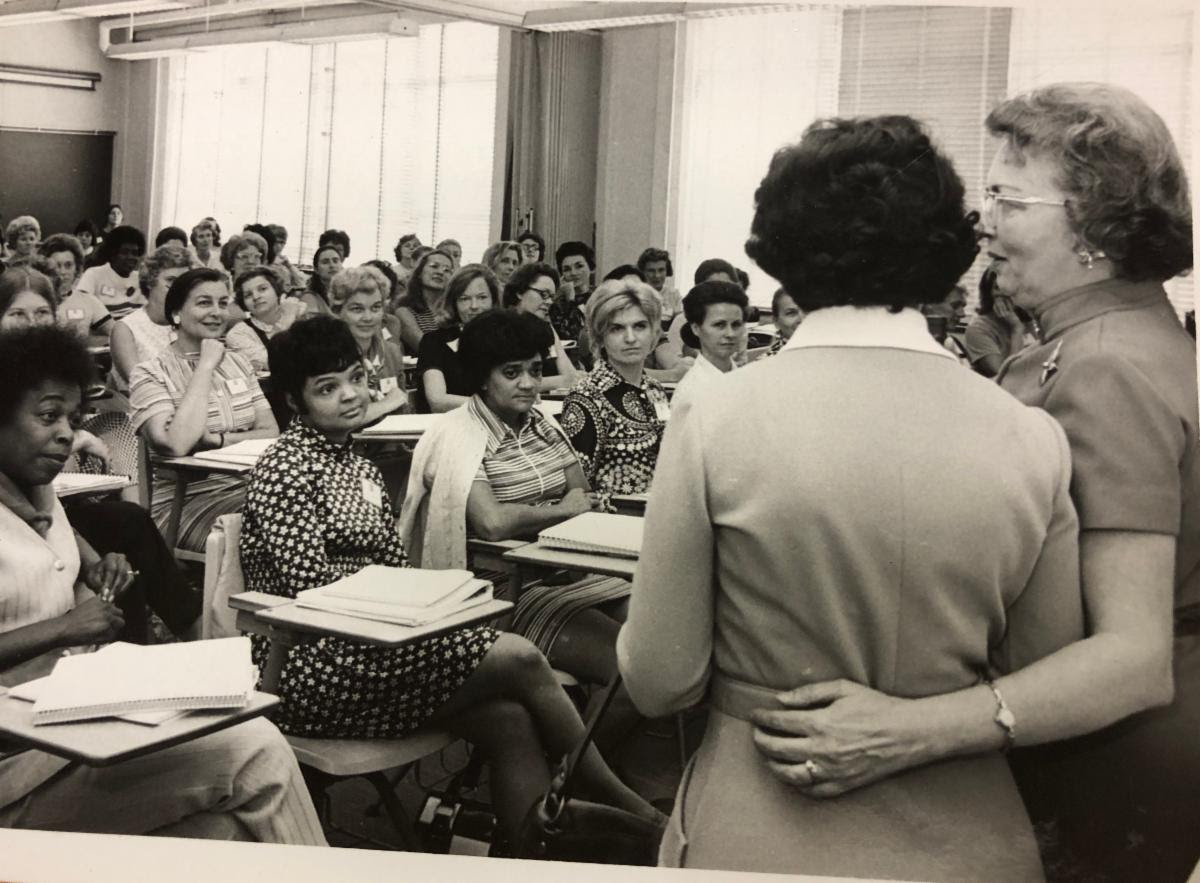 Black women in continuing education programs, precursors to women's studies, at George Washington University