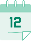 calendar icon with the number 7