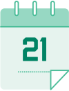 calendar icon with the number 7