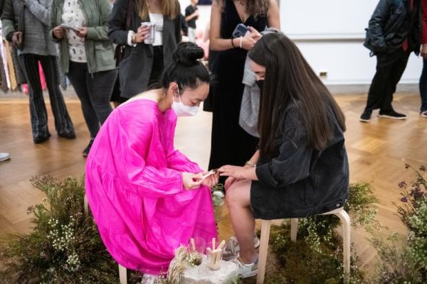 Kenworthy's work explores who is and who is not permitted access to beauty. (Denny Henry)