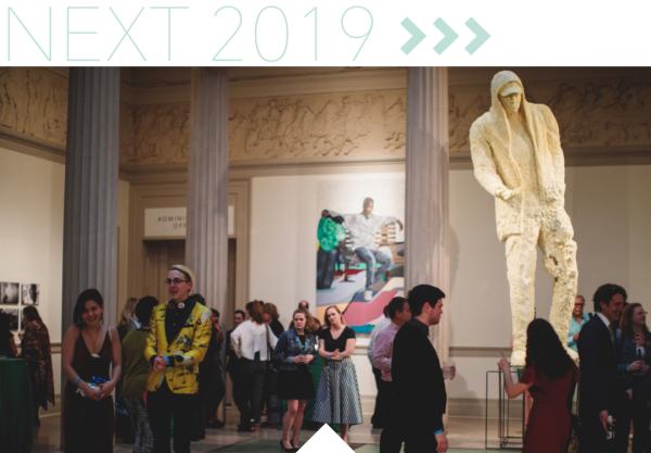 NEXT 2019; exhibitions in the atrium
