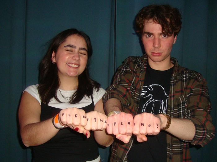 Carolina Carmo and Max Cohen created the compilation album "Plenty Happening" to honor the D.C. music scene. (Photo: Tilly Sandmeyer)
