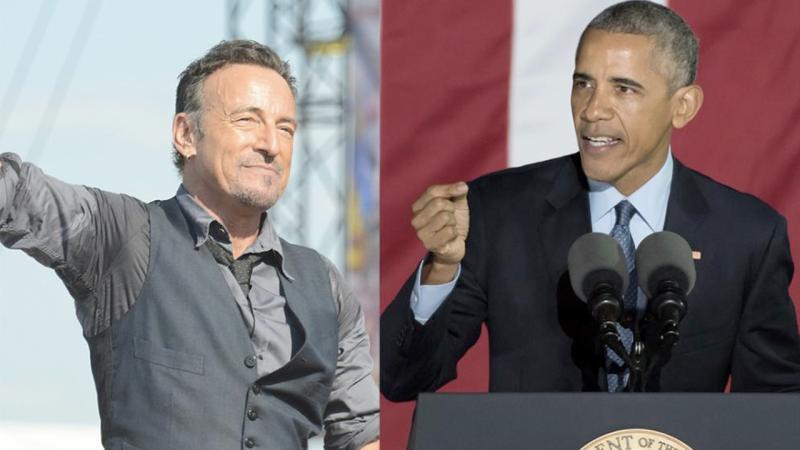 Springsteen and Obama