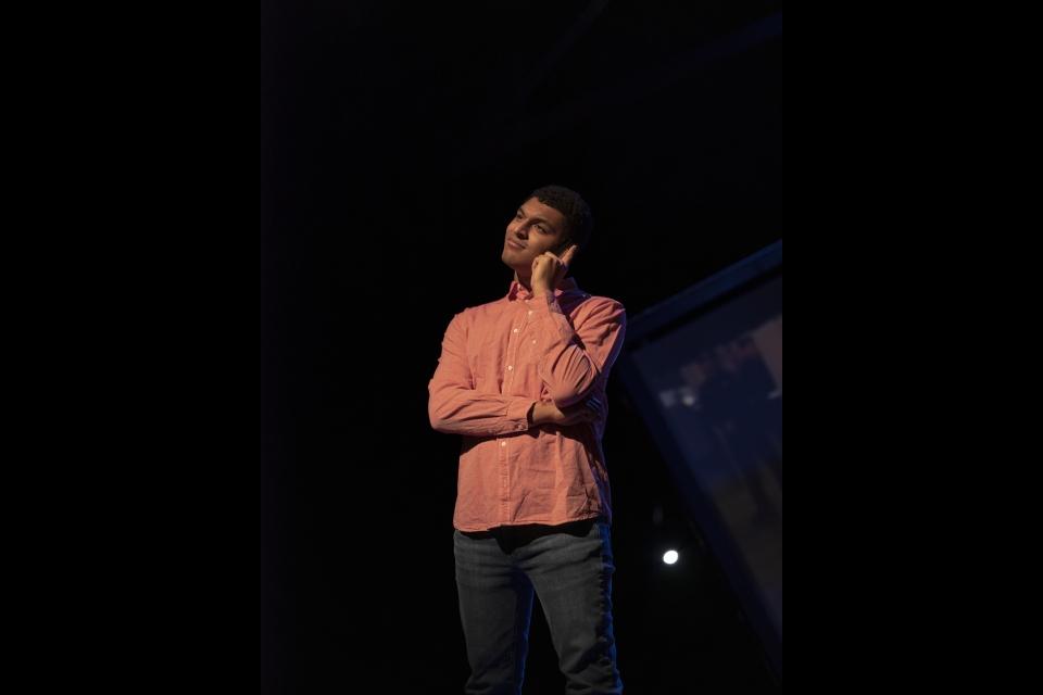 Actor performing in Smart People