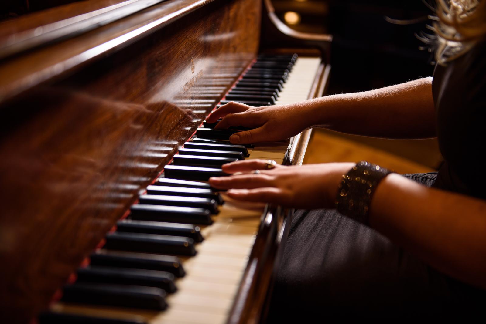 Music student Nicole Kremin performing “Renovations: Investigating the Boundaries of Repertoire Ownership” (2019)