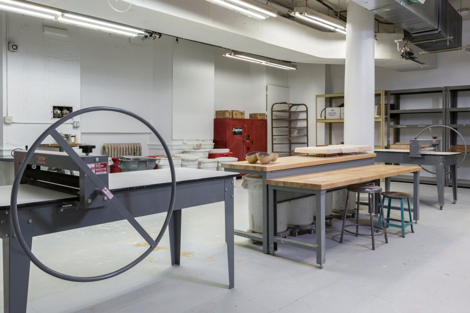 Ceramics - Hand Building Room