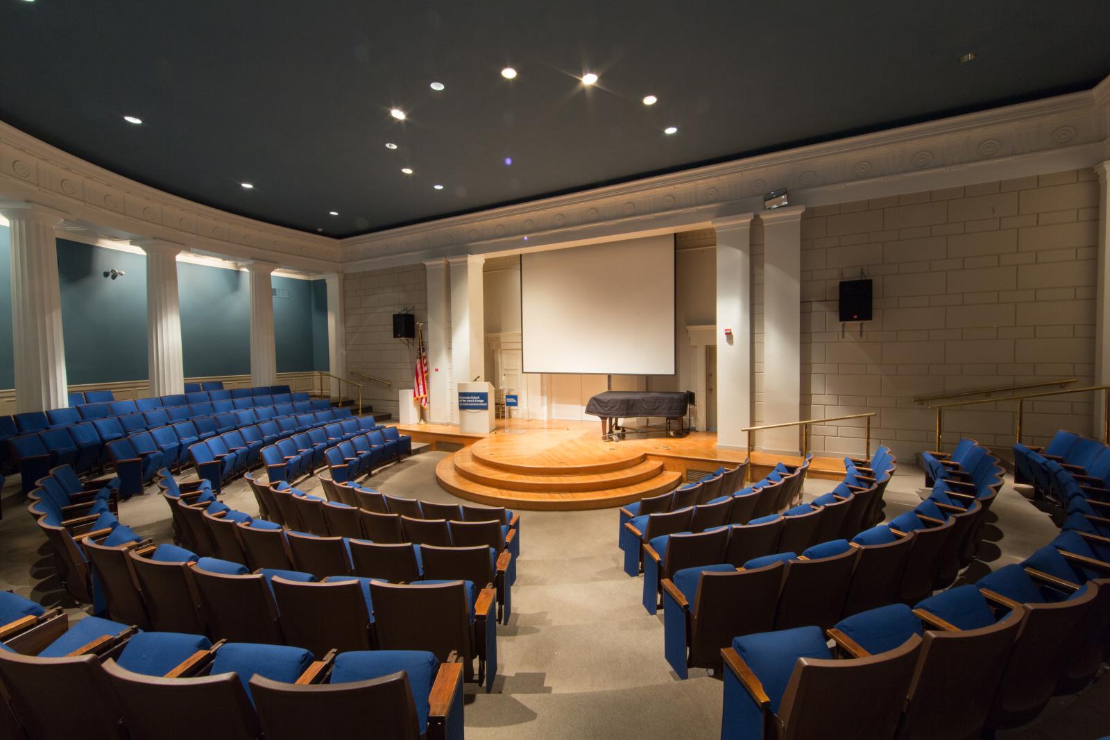 Hammer Auditorium, Flagg Building