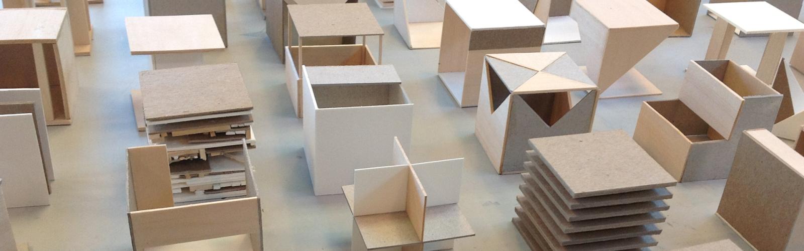 model of office space