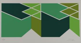 Green Composition by Larry Zox