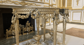 Detail of Gilded Table